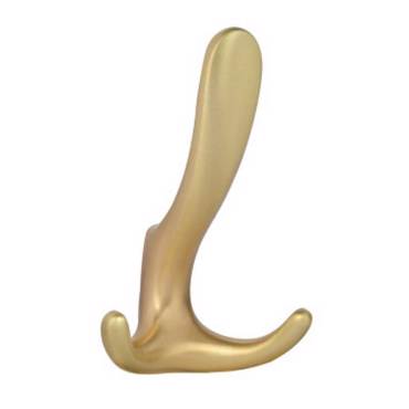 Import Hellas Κρεμάστρα 4254 Μεταλλική Χρυσή Ματ 12.5cm 0036-1018